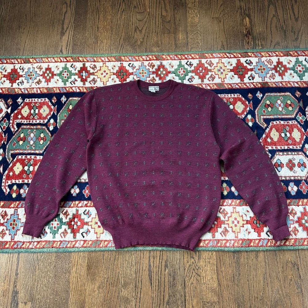 tricots st. raphael 90s pattern sweater